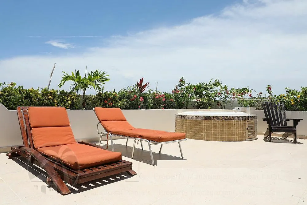 Lili Penthouse 2 Bedroom Sleeps 5 图卢姆 墨西哥